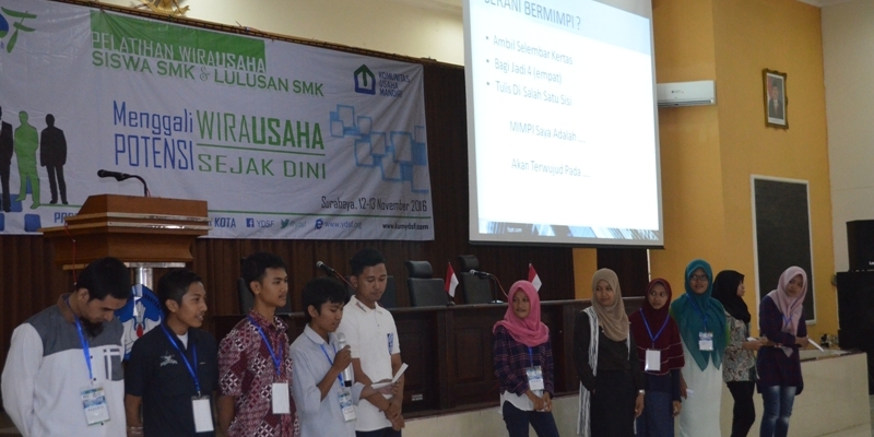 Pelatihan Wirausaha Gratis Bagi SMK Binaan