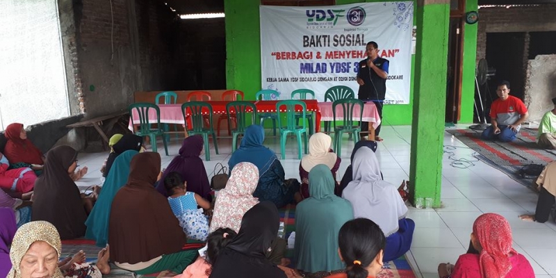 YDSF BERBAGI & MENYEHATKAN (Acara Peringatan Milad 31th YDSF)
