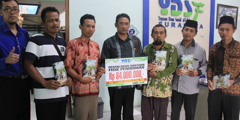 YDSF GELONTORKAN DANA 84 JUTA UNTUK BANTUAN LEMBAGA PENDIDIKAN