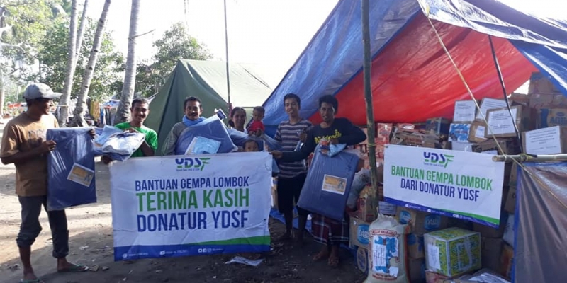 JANGAN BERHENTI BANTU LOMBOK