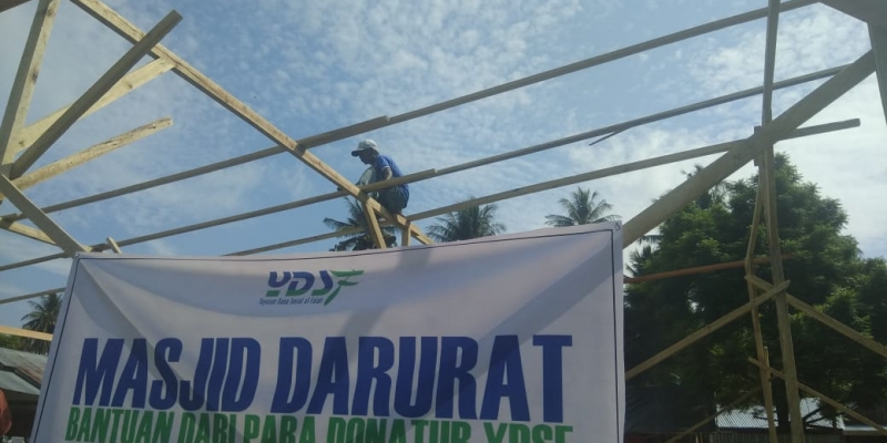 MASJID DARURAT UNTUK DONGGALA