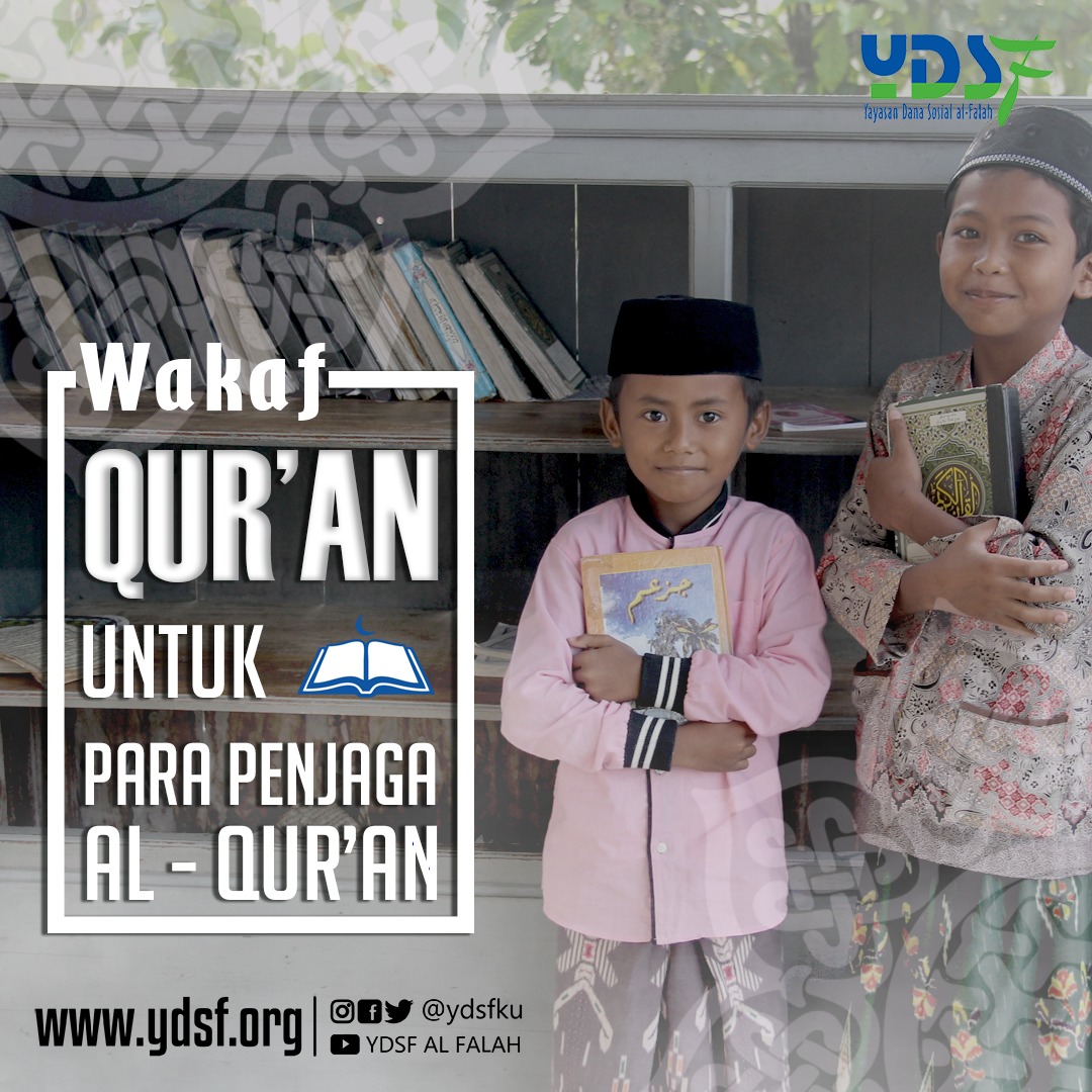 wakaf aura untuk penjaga alquran